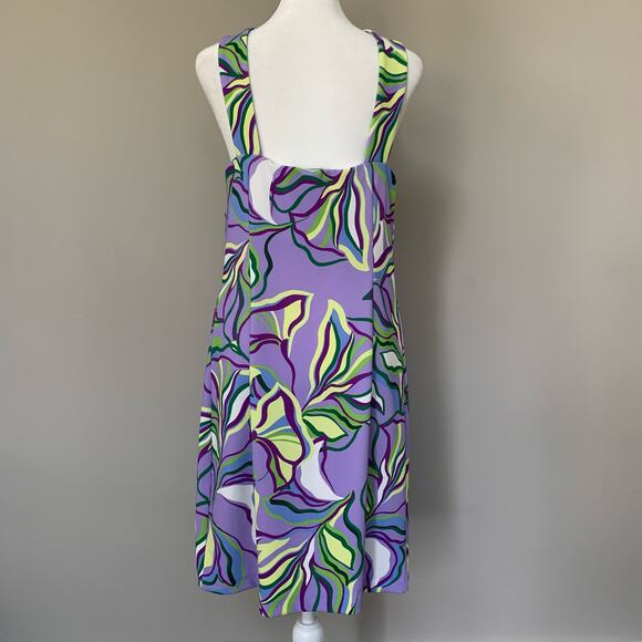 Boston Proper sleeveless sheath dress keyhole front shelf bra unlined size Small - Picture 2 of 9